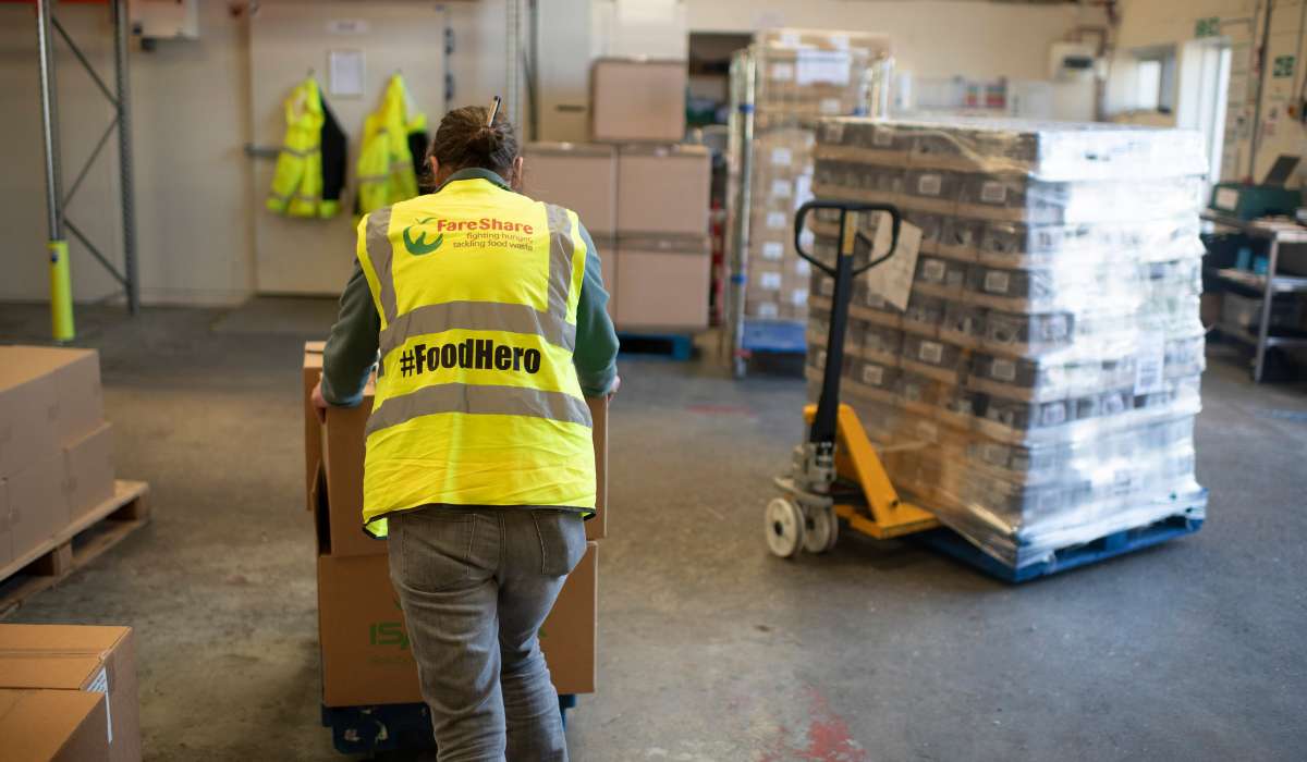 FareShare Warehouse with Pallet