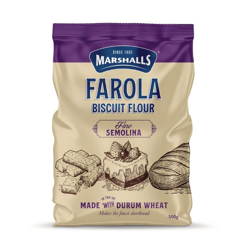 Marshalls Farola Biscuit Flour Fine Semolina (500g)
